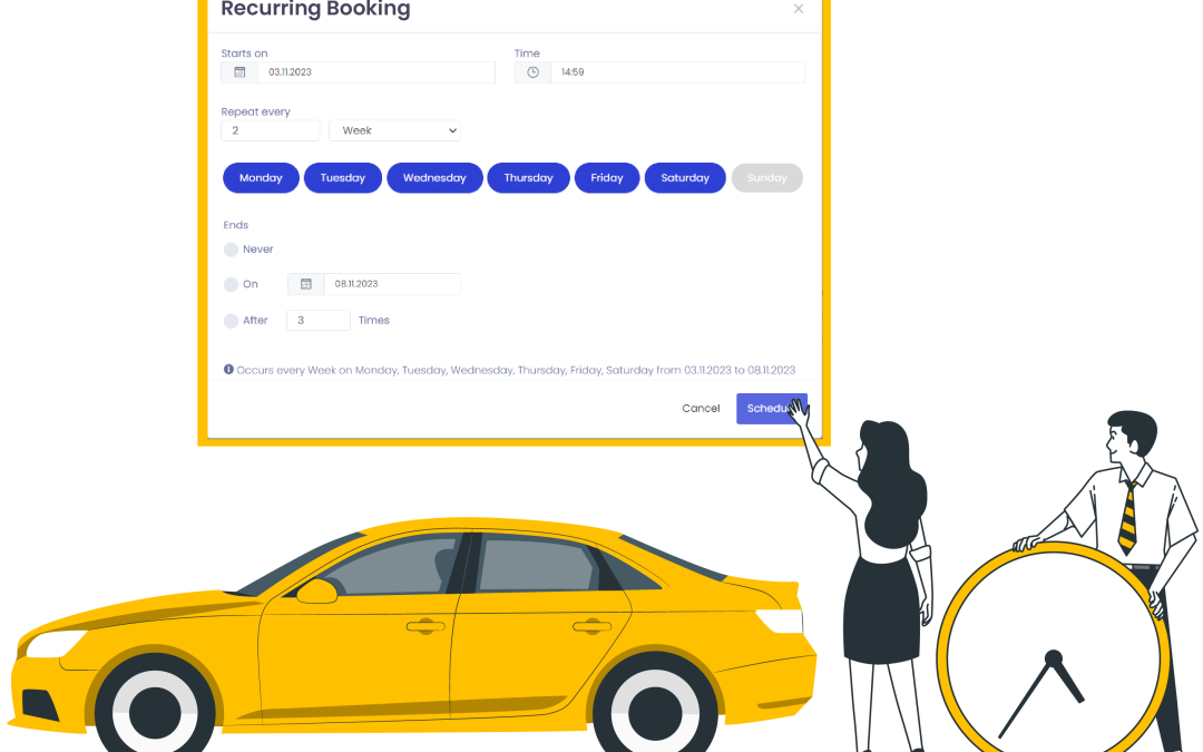 Transforming Taxi Business with Cabsoluit’s Recurring Booking Feature!