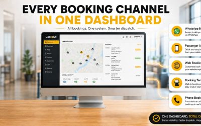 How Cabsoluit Brings Every Booking Channel into One Dashboard