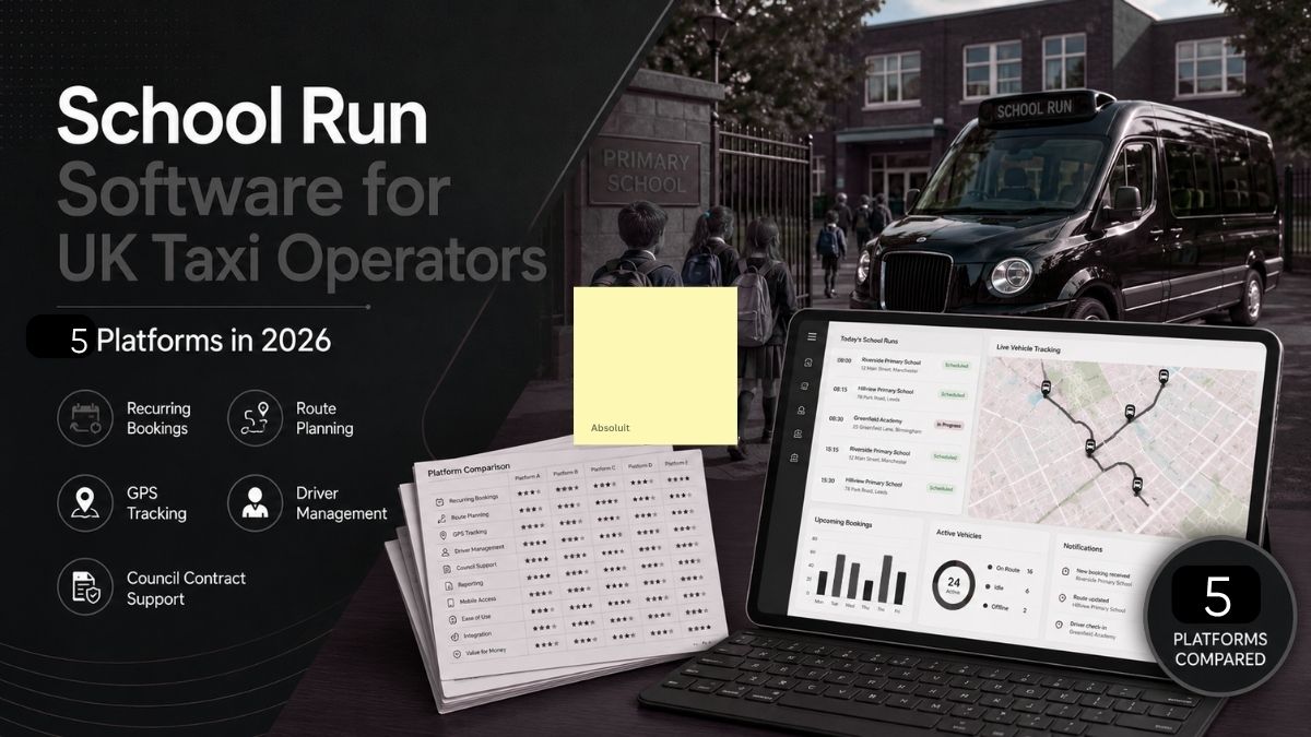 School Run Software for Taxi Operators in UK